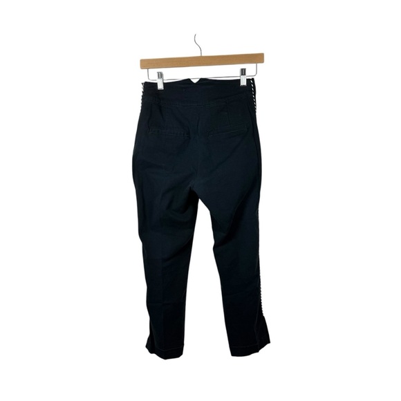Anthropologie Women’s Matador Embroidered Floral Pants in Navy Size 2P - Picture 13 of 15